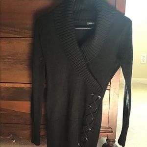 Pattyboutik medium m sweater shawl collar wrap